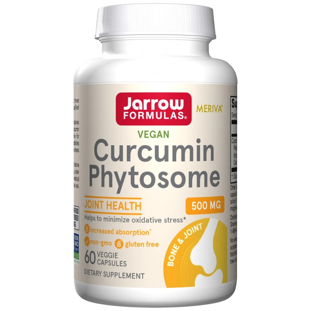 Jarrow Formulas Curcumin Phytosome 500 mg | Meriva®