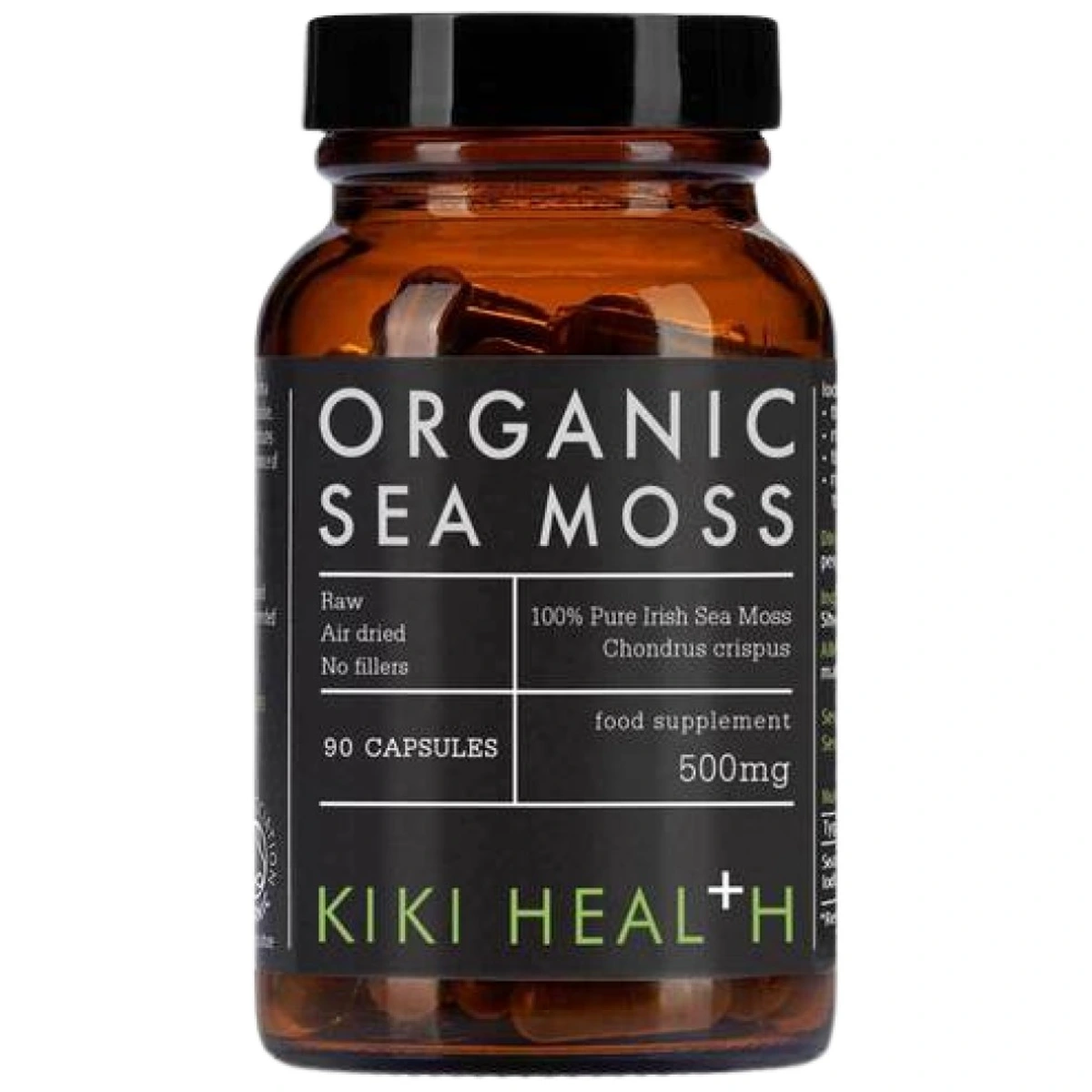 KIKI Health Sea Moss Organic 500 mg