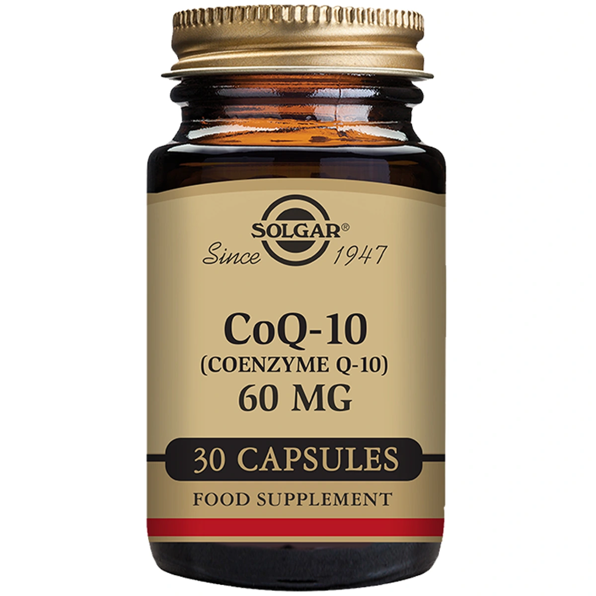 Solgar Coenzyme Q10 60 mg — Брой капсули: 30 капсули