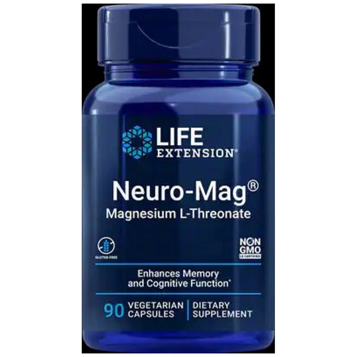 Life Extension Neuro-Mag® | Magnesium L-Threonate — Брой капсули: 90 капсули