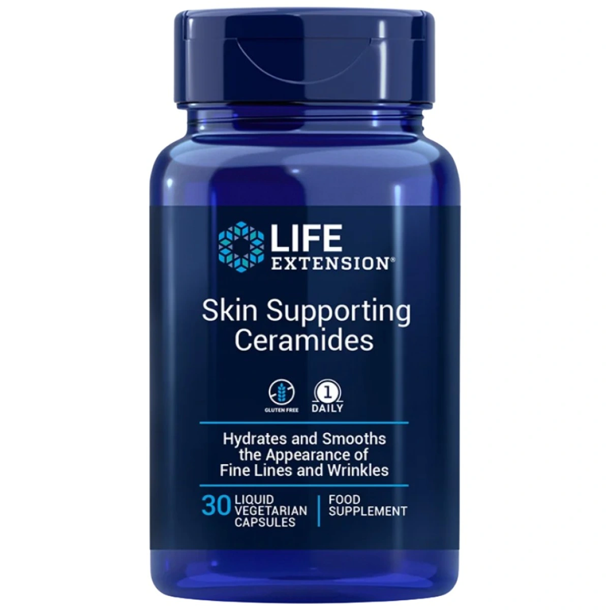 Life Extension Skin Restoring Ceramides 350 mg — Брой капсули: 30 капсули