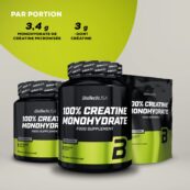BioTechUSA 100% Creatine Monohydrate | Pharmaceutical Grade ...