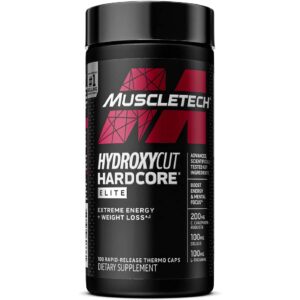 Amazon.com: Hydroxycut Hardcore Elite | 最大強度補充藥丸| Focus + ...