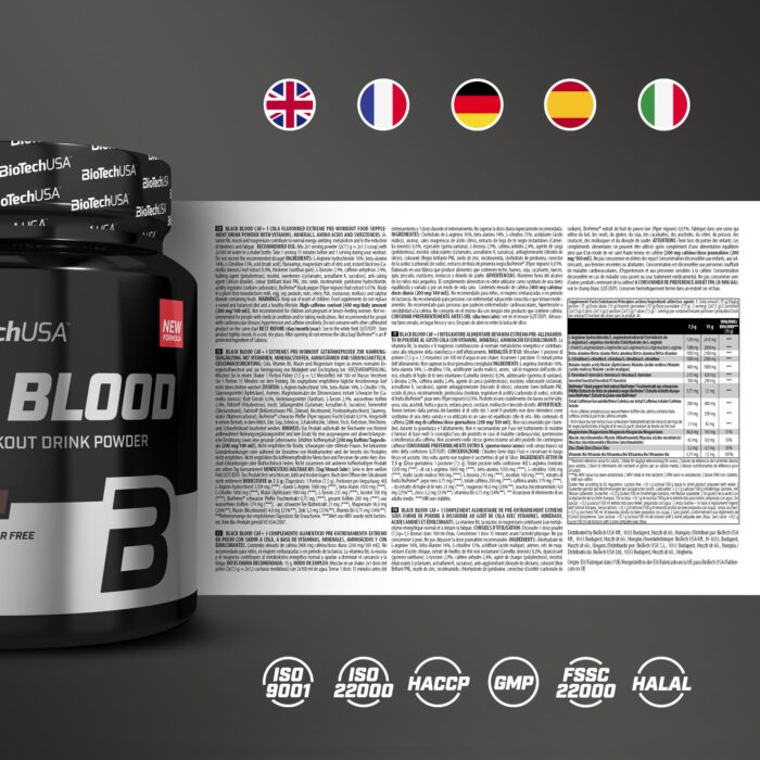 Sang Noir CAF+ Cola 300g - Booster avant l'entraînement ... Sang Noir CAF+ Cola 300g - Booster avant l'entraînement ...