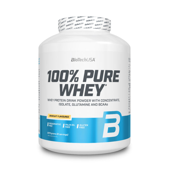 100% Pure Whey Protein 2270g powder Biotech USA 100% Pure Whey Protein 2270g powder Biotech USA