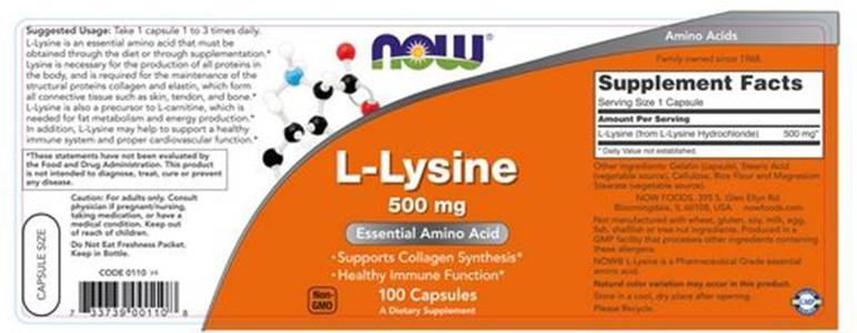 0110_l-lysine_500_mg_100_c_v418368 0110_l-lysine_500_mg_100_c_v418368