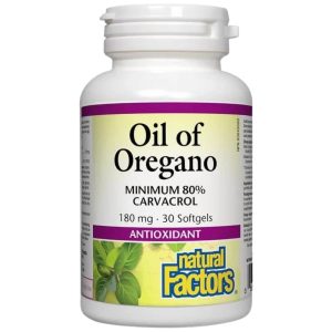 Oil of Oregano Organic 180 mg