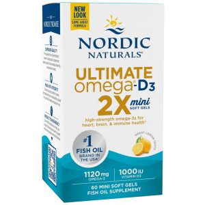 Ultimate Omega 2X Mini 1120 mg | With Vitamin D3
