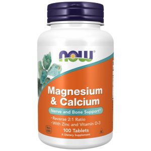 Magnesium & Calcium | with Vitamin D3 & L-OptiZinc
