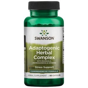Adaptogenic Herbal Complex | with Rhodiola Ashwagandha Ginseng