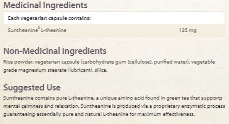 L-Theanine125mg9b509 L-Theanine125mg9b509