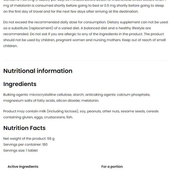 Melatonin_180tabs_factscb629 Melatonin_180tabs_factscb629