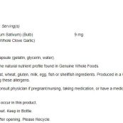 NOWGarlicOil1500mg100Softgels-nutri21f00