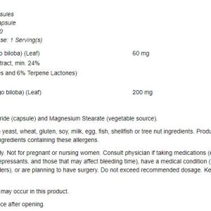 NOWGinkgoBiloba60mg120VegCapsules-nutrid9a2b