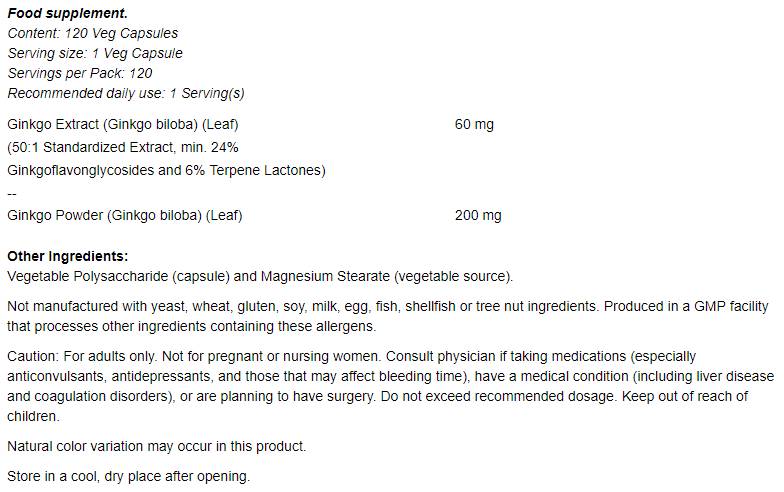 NOWGinkgoBiloba60mg120VegCapsules-nutrid9a2b NOWGinkgoBiloba60mg120VegCapsules-nutrid9a2b