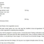 NOWGinkgoBilobaDoubleStrength120mg100VegCapsules-nutrie6993