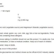 NOWGlucosamine1000180VegCapsules-nutri30905