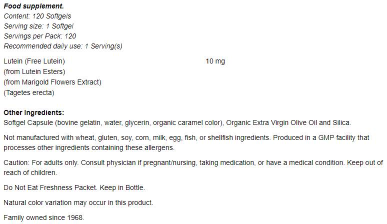 NOWLutein10mg120Softgels-nutriab69f NOWLutein10mg120Softgels-nutriab69f