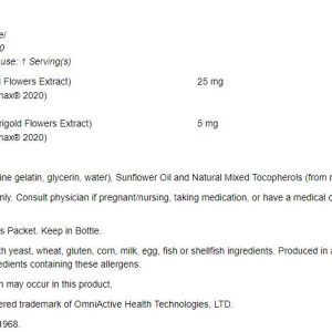 NOWLuteinZeaxanthin60Softgels-nutri532e2