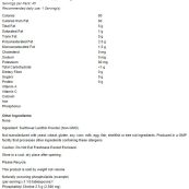 NOWSunflowerLecithinPurePowder454Grams-nutri26f9b