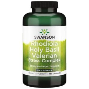 Rhodiola Holy Basil Valerian Stress Complex