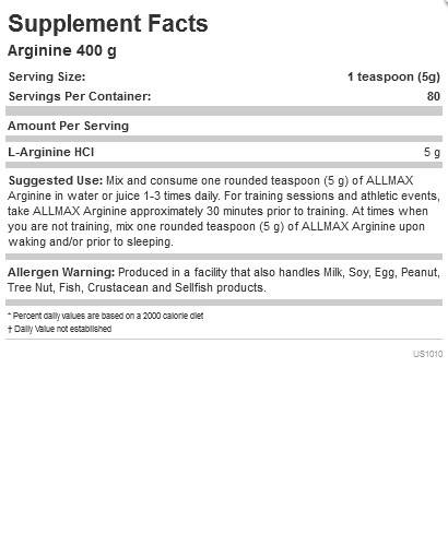 allmaxnutritionargininehcl54c42 allmaxnutritionargininehcl54c42