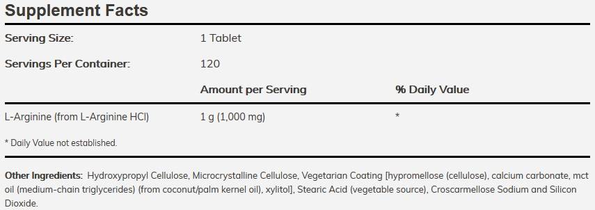 arginine1000mgtabs7b8e2 arginine1000mgtabs7b8e2
