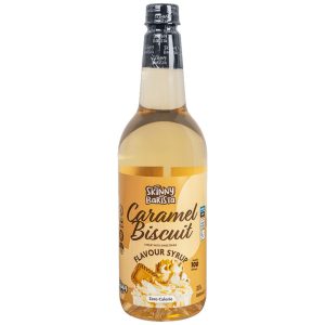 Skinny Barista Zero Calorie Coffee Syrup | Caramel Biscuit