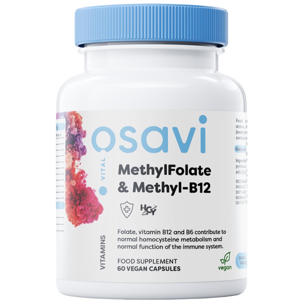 OSAVI MethylFolate & Methyl-B12 — продукт в POPAY.BG