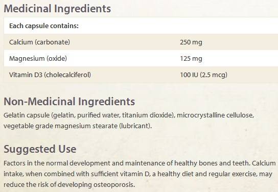 naturalfactorscalciummagnesium0c325 naturalfactorscalciummagnesium0c325