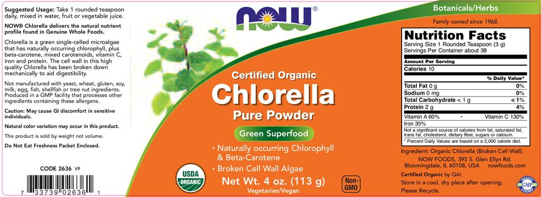 now_chlorella_powder_sf02142 now_chlorella_powder_sf02142