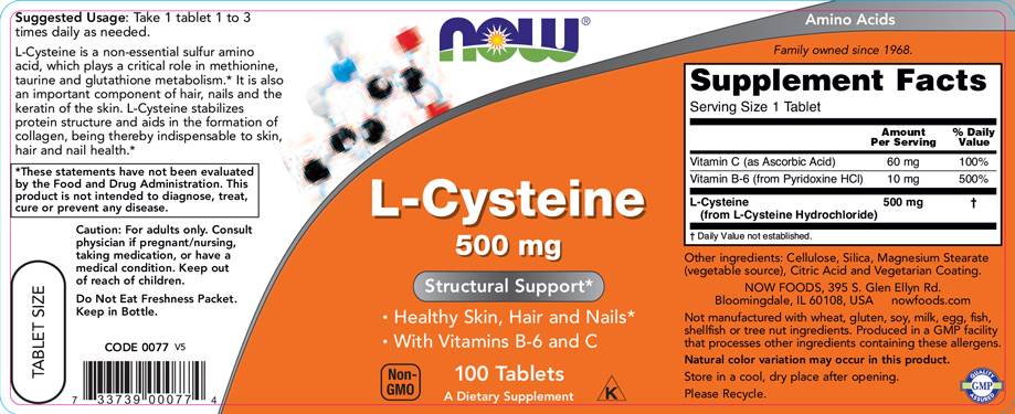 now_l_cysteine_100t_sfd0dea now_l_cysteine_100t_sfd0dea