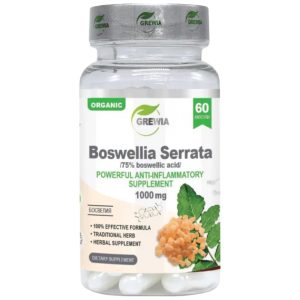 Boswellia Serrata 75% Boswellic Acid 1000mg