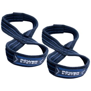 Lifting Straps Figure 8 - Black & Blue
