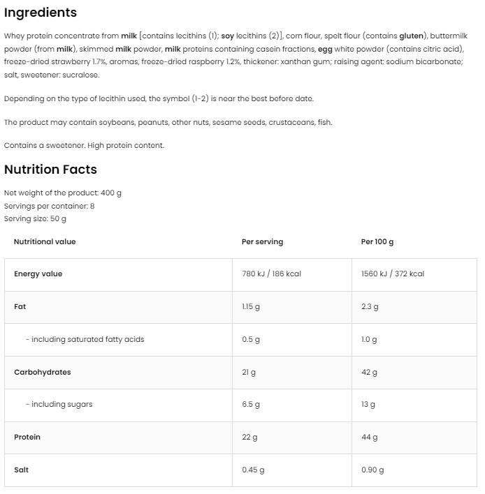 suppfacts822ab suppfacts822ab
