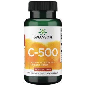 Vitamin C with Rose Hips 500 mg