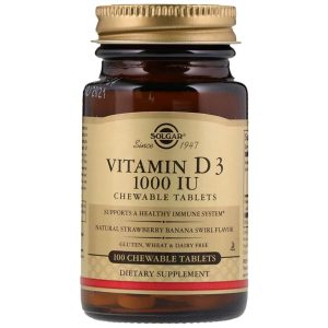 Vitamin D3 1000 IU / Chewable