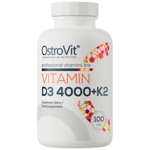 Vitamin D3 4000 + K2 MK-7 100 mcg