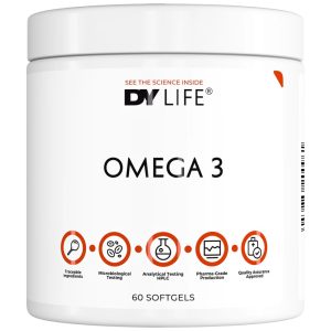 DY Life Omega 3 500 mg | with 10% EPA & 50% DHA