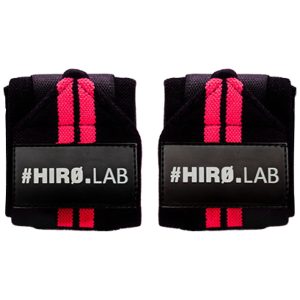Hero Wrist Wraps | Black & Pink