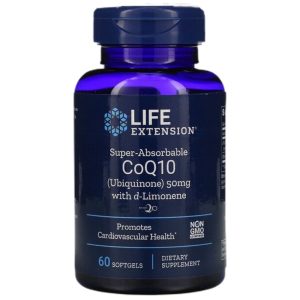 Super Absorbable CoQ10 with d-Limonene 50 mg