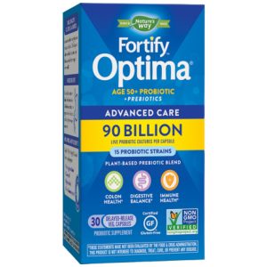 Fortify Optima® Advanced Care Age 50+ | 90 Billion Live Cultures