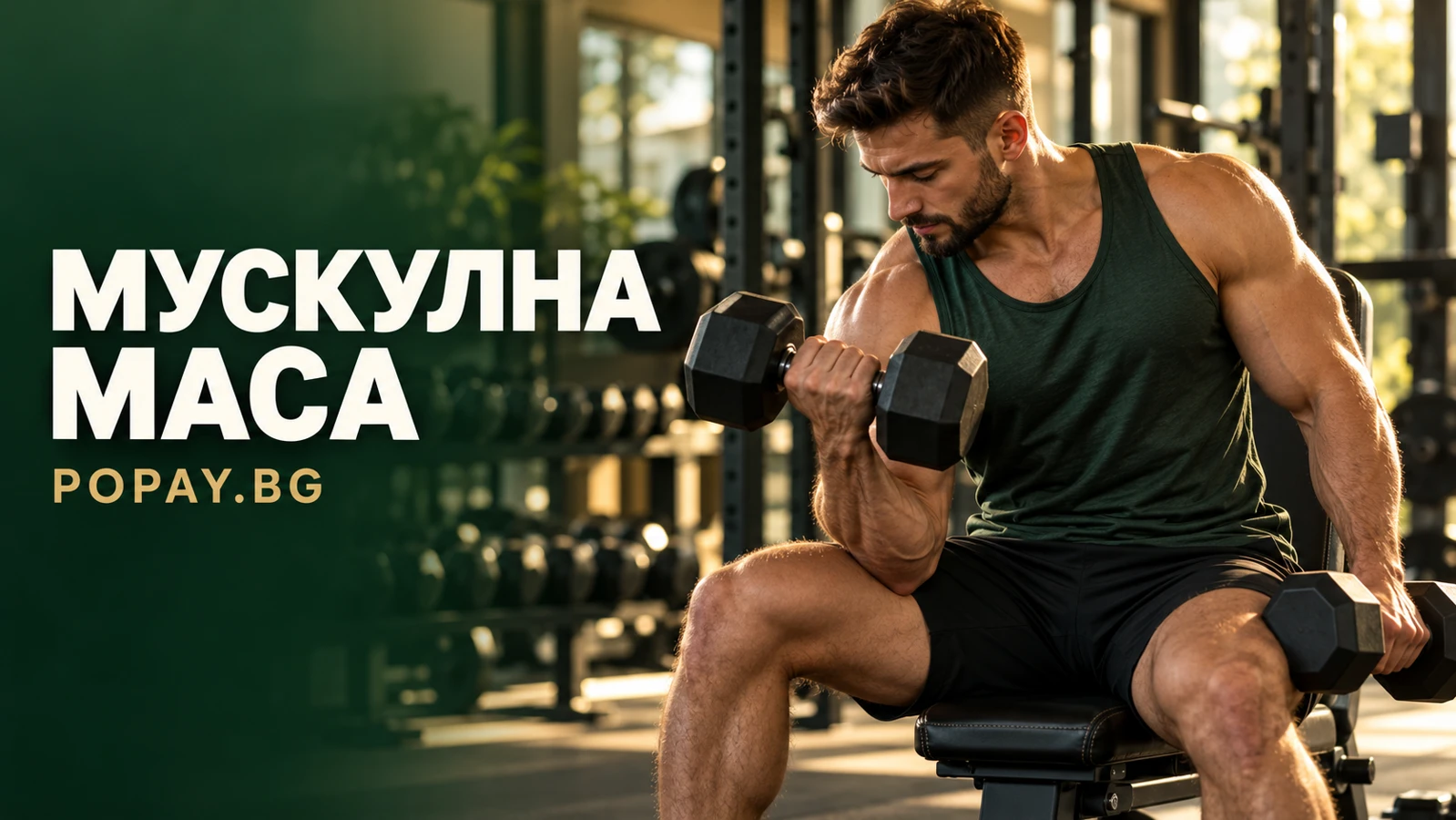 Мускулна маса — ръководство на POPAY.BG